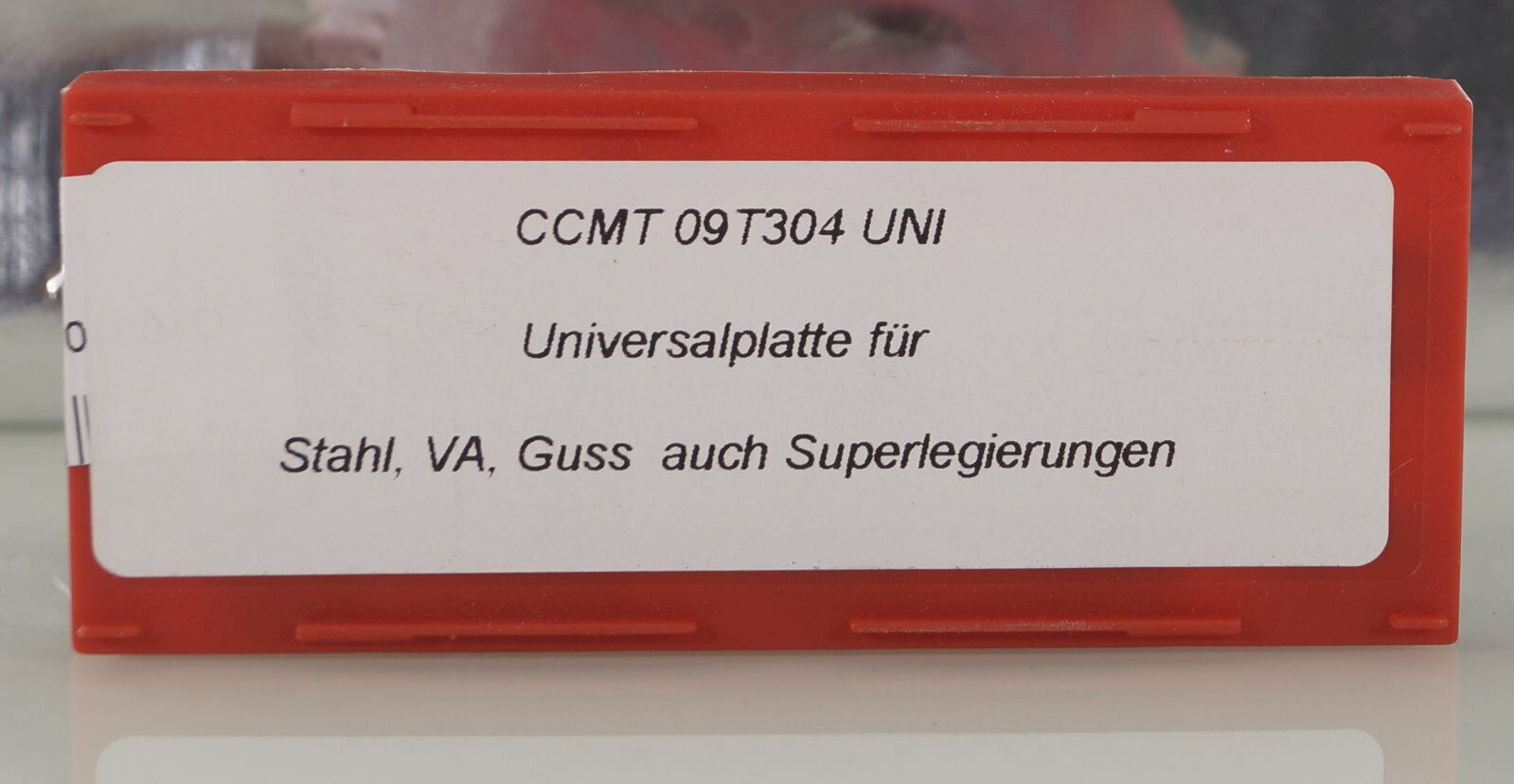 10 Wendeplatten CCMT 09T304 UNI f. Stahl, VA und Guss,  Neuware m. Rechnung