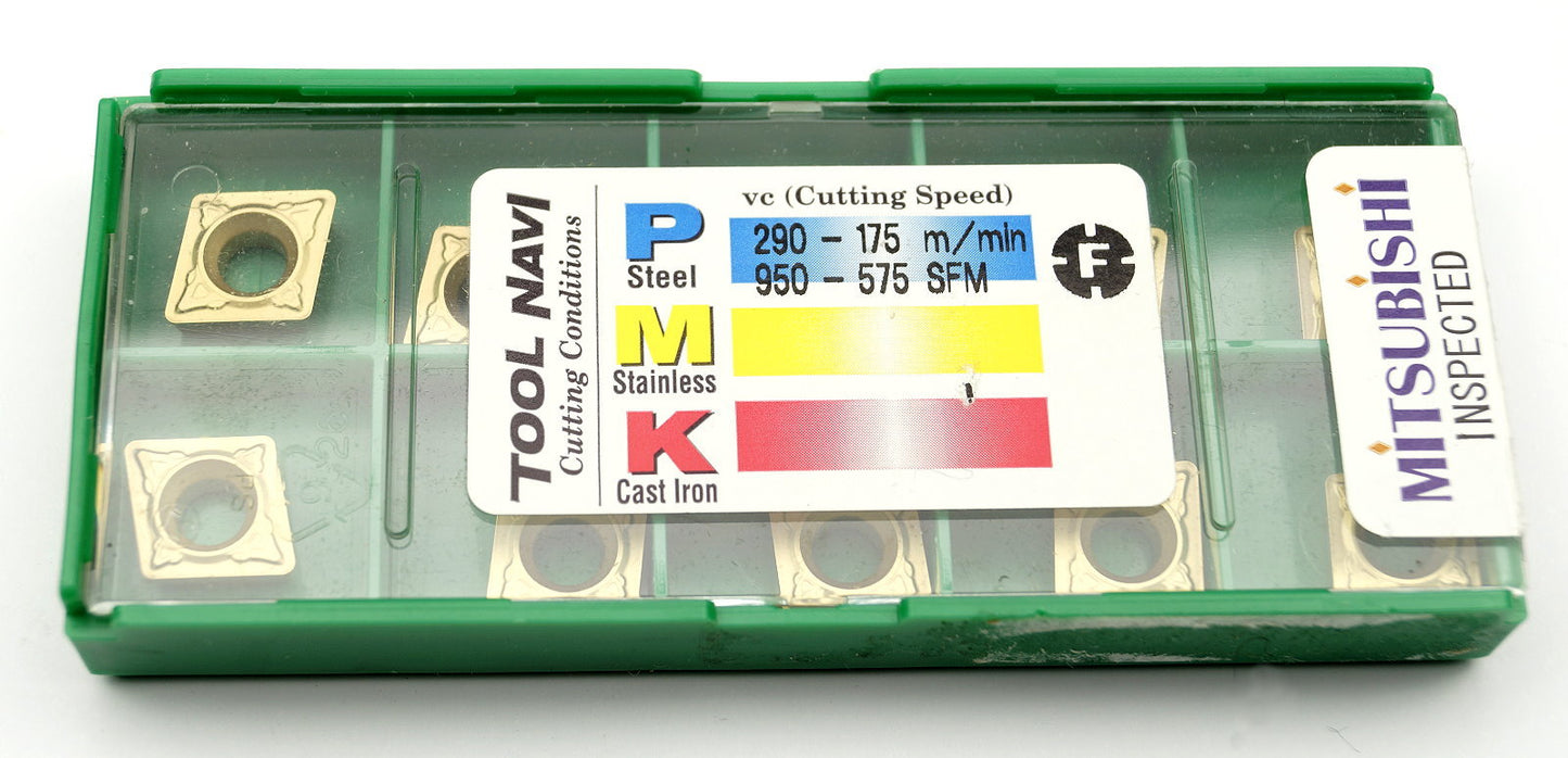10 Wendeplatten CPMH 090308 SV UE6020 für die Stahlbearbeitung Neu mit Rechnung