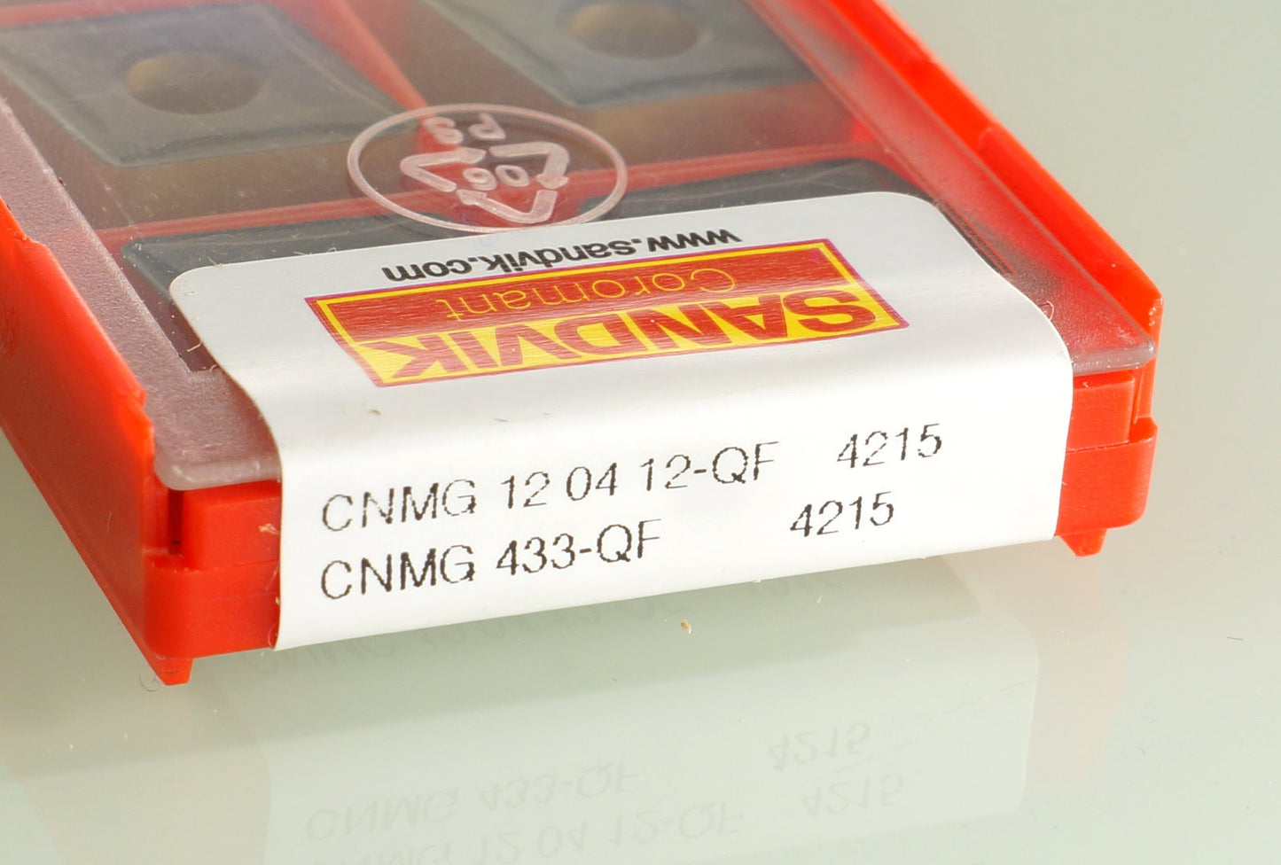 10 Wendeplatten CNMG 120412-QF 4215 von Sandvik Neu und OVP mit Rechnung