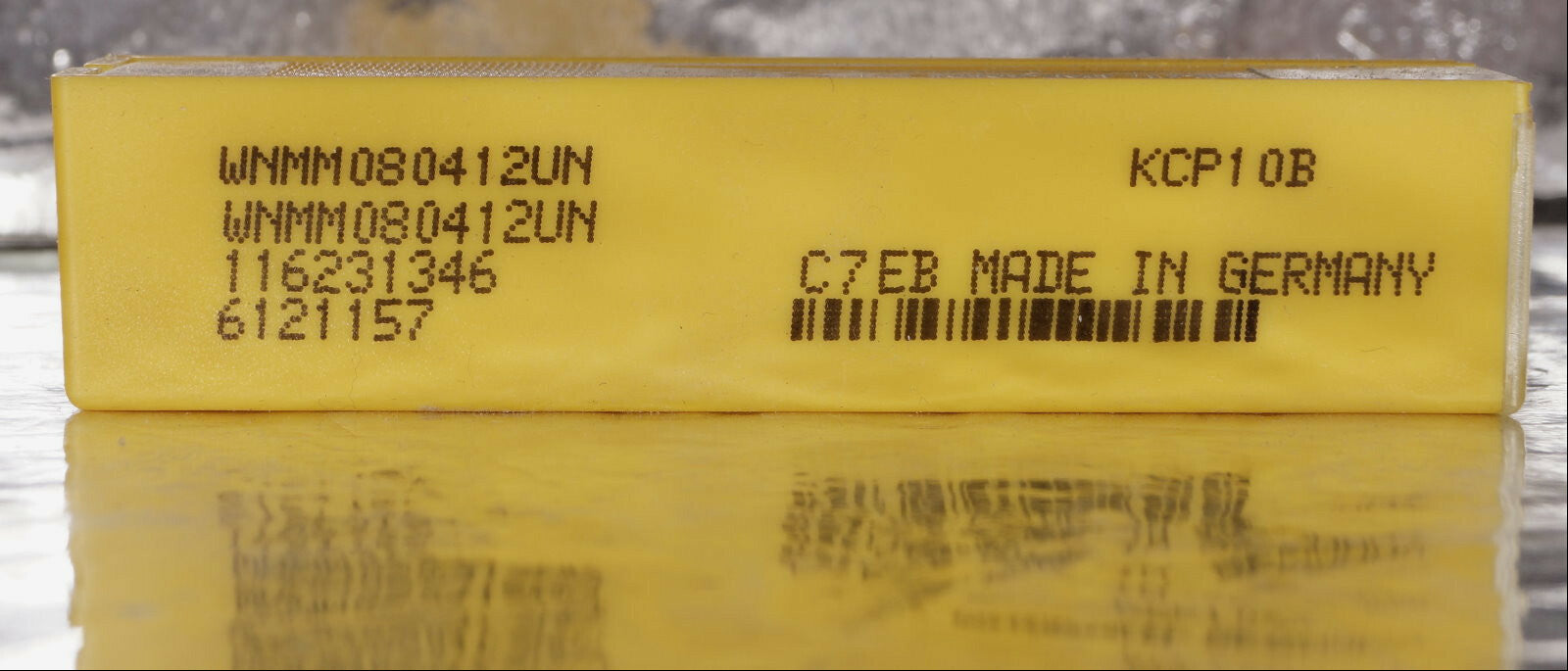 10  Wendeplatten WNMM 080412UN KCP10B Kennametal Neu mit Rechnung
