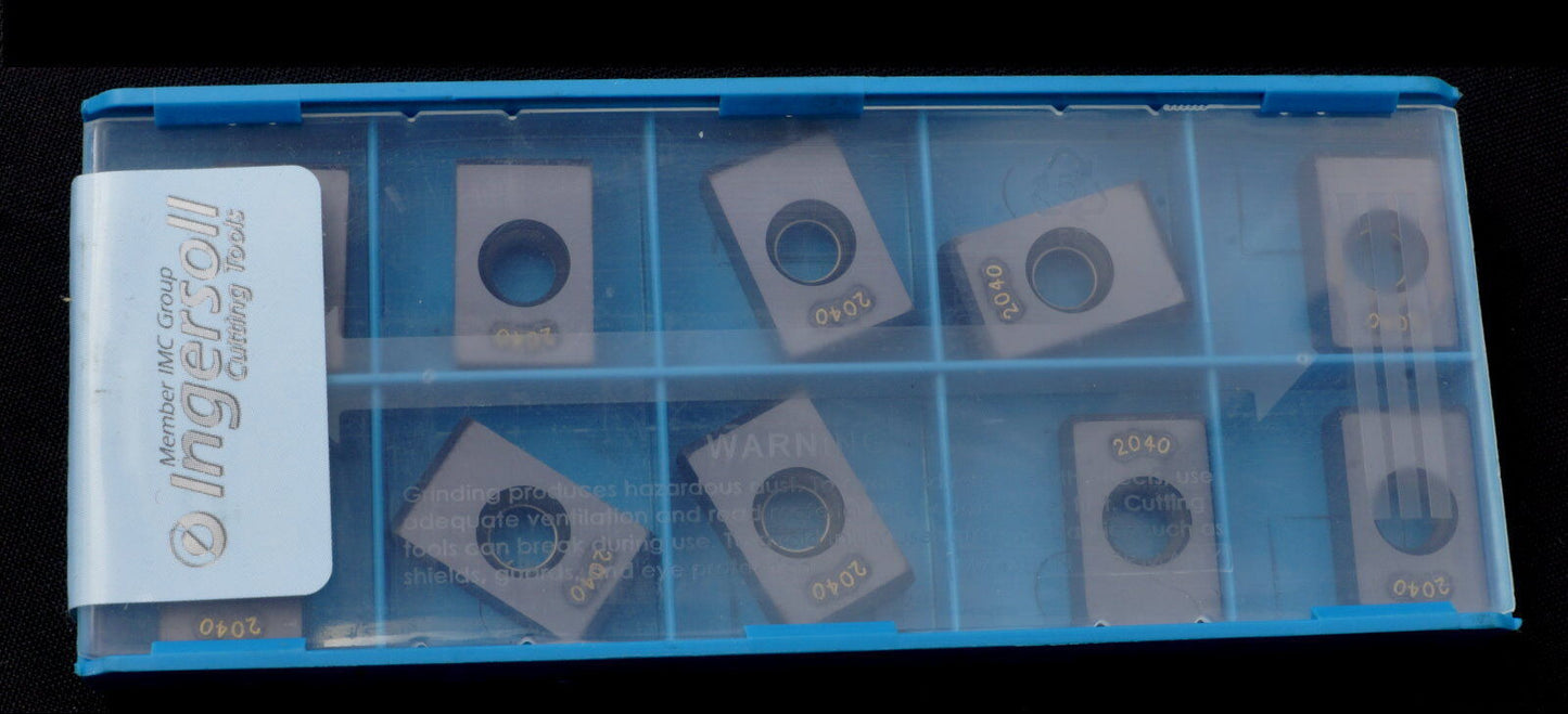 10 Wendeplatten LND323-252 S IN2040 INGERSOLL  Neu ovp mit Rechnung