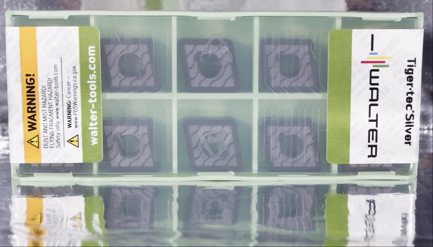 10  Wendeplatten CNMA120412-RK5 WKK10S WALTER Neu, ovp,  mit Rechnung