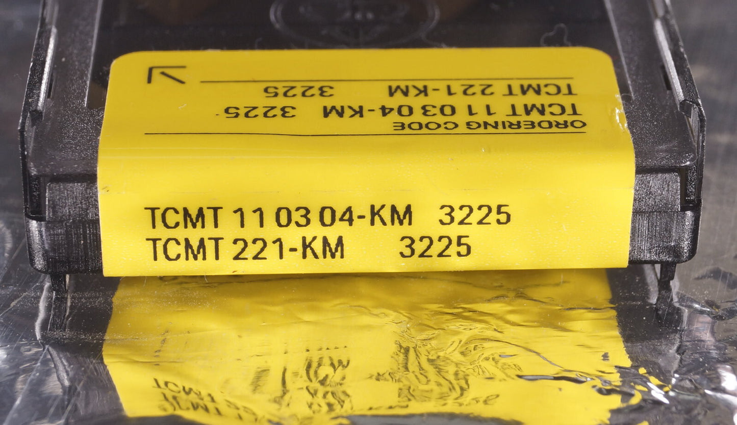 10  Wendeplatten TCMT 11 03 04-KM 3225  SANDVIK Neu, mit ausgewiesener MwSt.