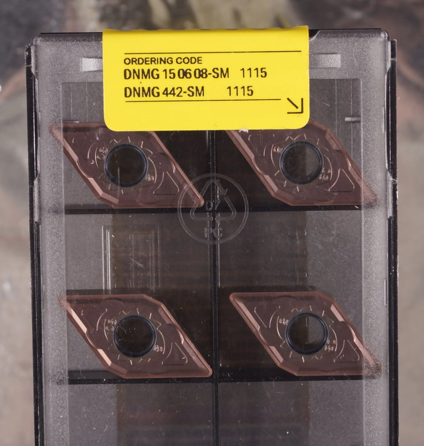 10 Wendeplatten DNMG 15 06 08-SM 1115 SANDVIK  Neu, ovp mit Rechnung