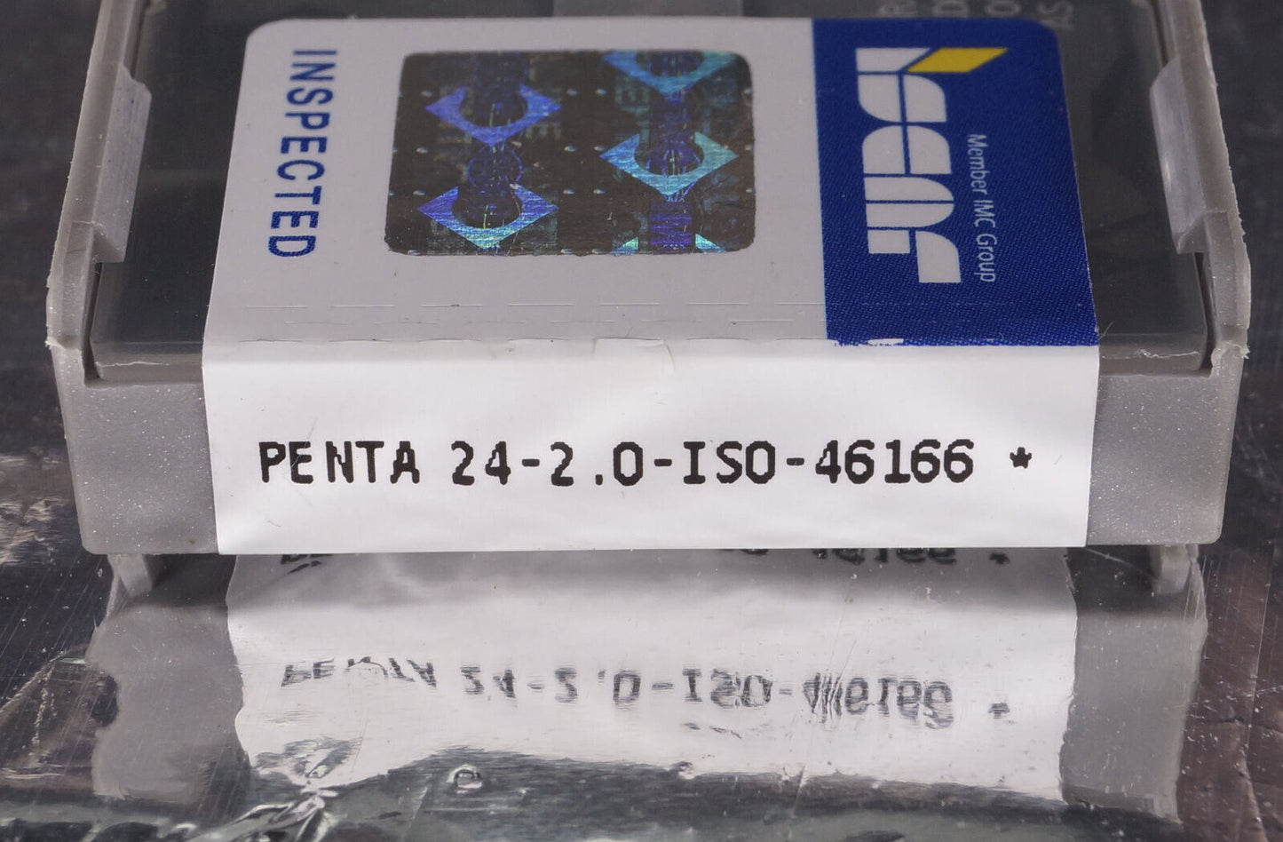 5 Wendeplatten PENTA 24-2,0-ISO  ISCAR Gewindedrehen Neu inkl. MwSt