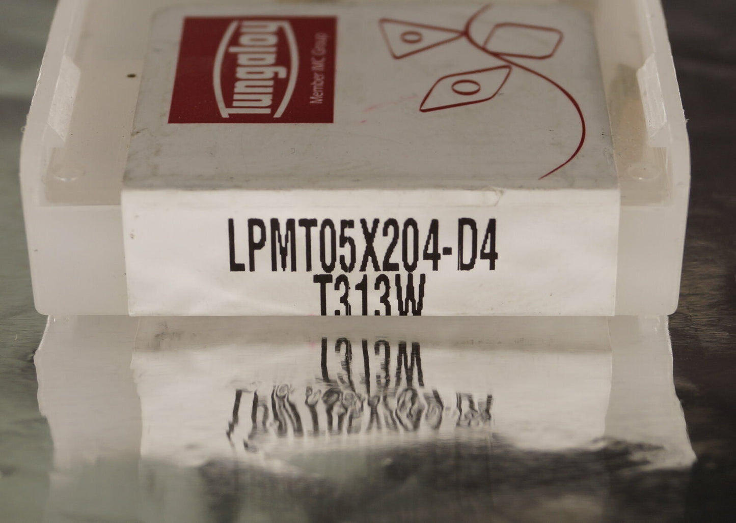 10 Wendeplatten LPMT05X204-D4 T313W TUNGALOY zum Bohren, Neu mit Rechnung