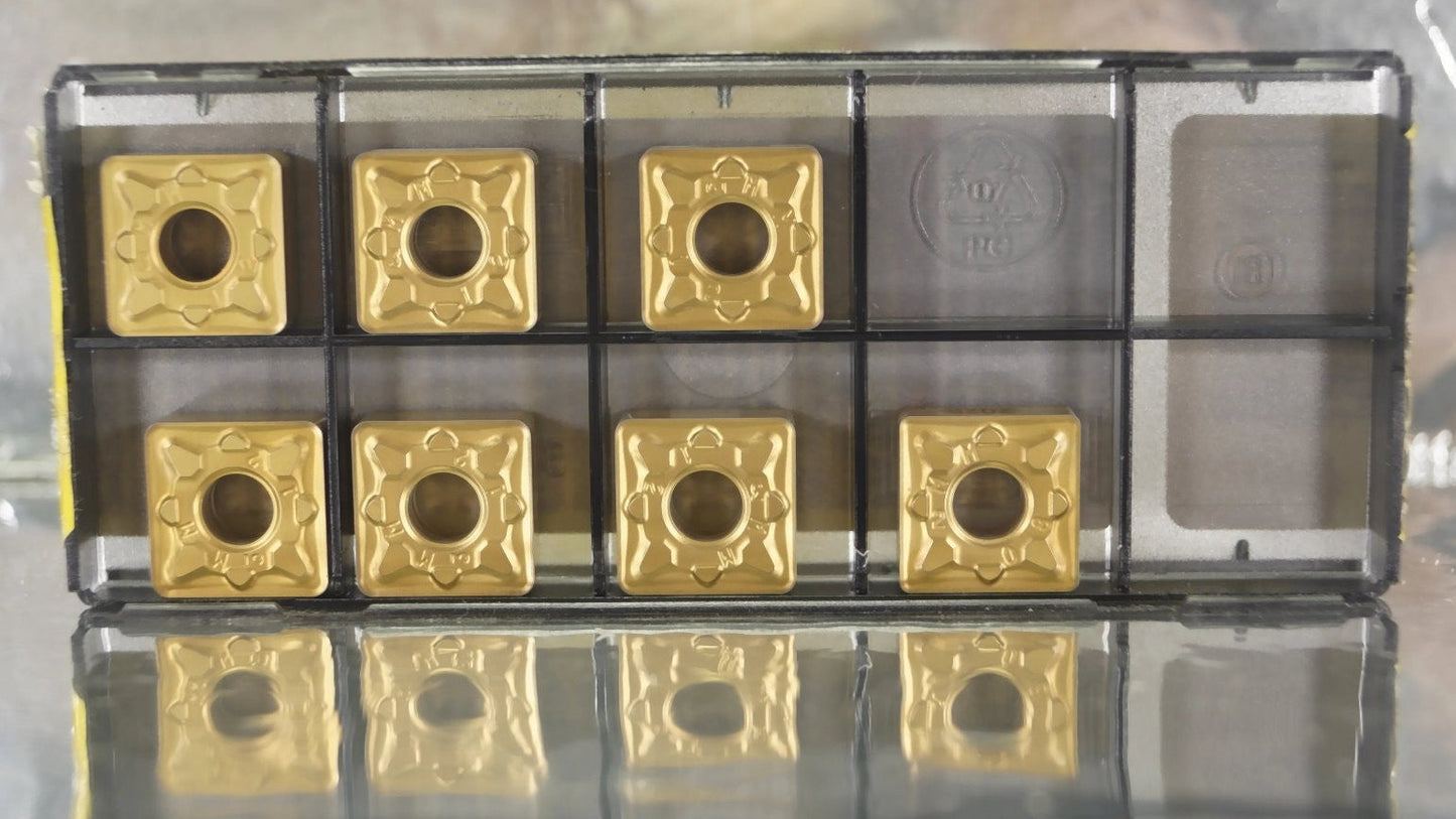 7 Wendeplatten SNMG 12 04 12-MM 2025  SANDVIK Neu, mit Rechnung