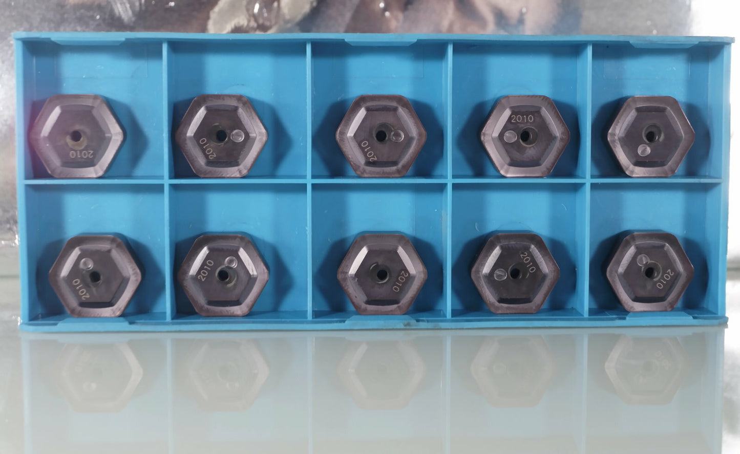 10 Wendeplatten HNCF 090530TN-WE IN2010 Ingersoll Neu mit Rechnung