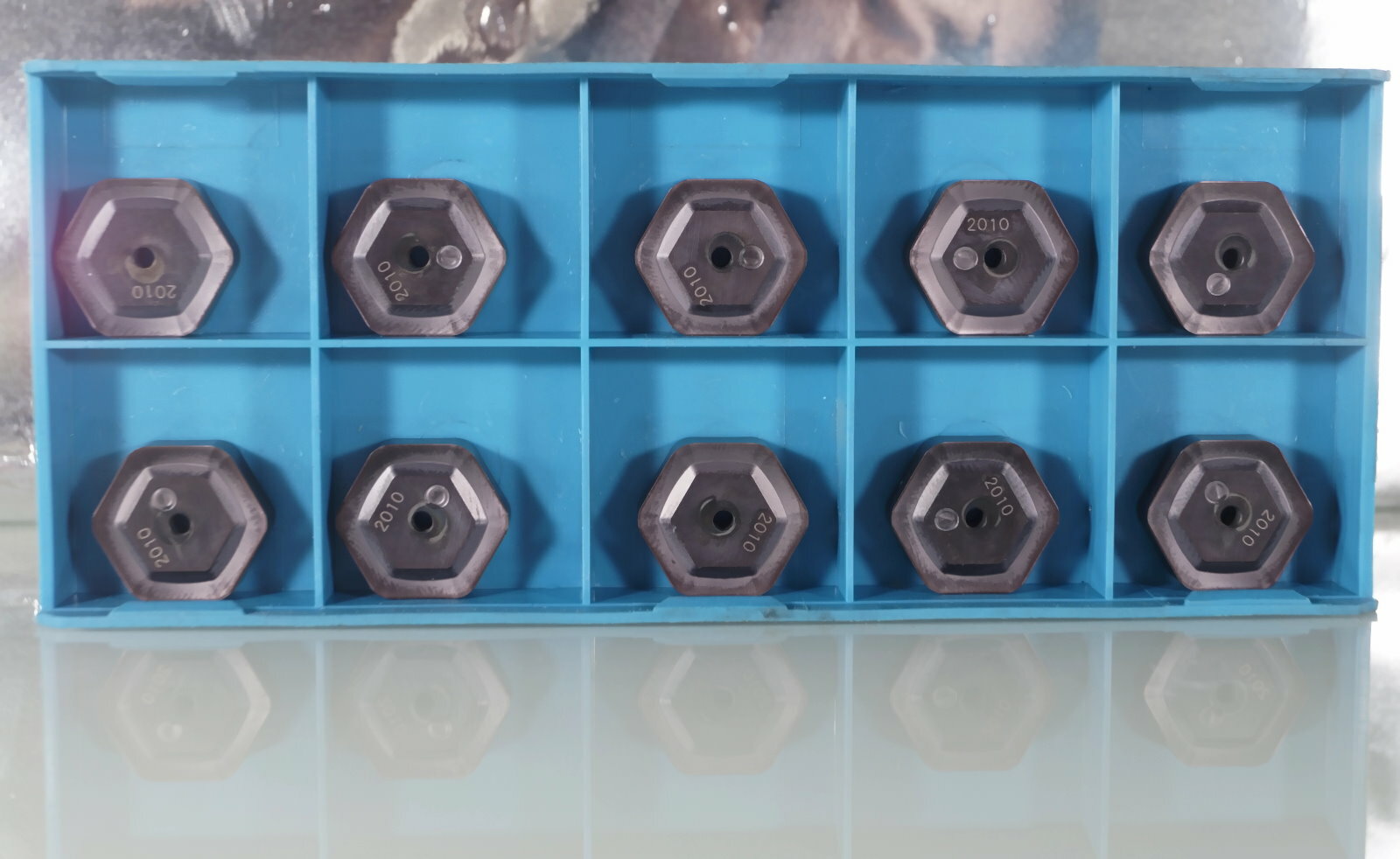 10 Wendeplatten HNCF 090530TN-WE IN2010 Ingersoll Neu mit Rechnung