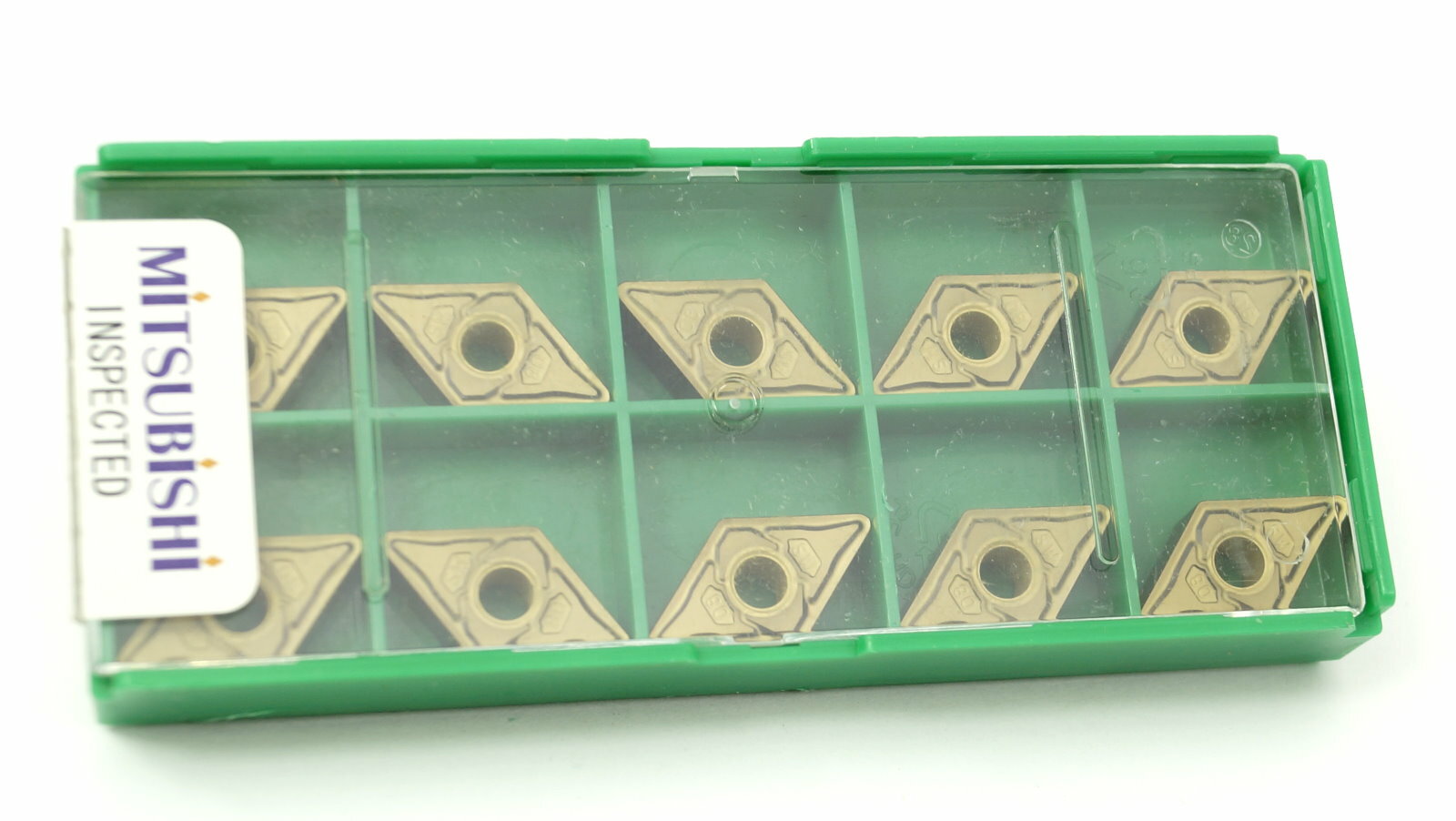 10 Wendeplatten DNMX 110408-SW UE6105 MITSUBISHI, Neu, mit ausgewiesener MwSt.