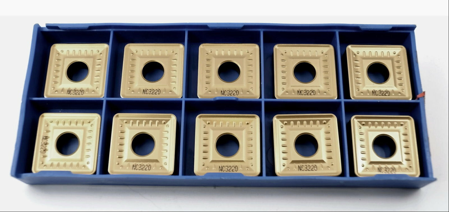 10 Wendeplatten SNMM 250724-GH NC3220 KORLOY Neu mit ausgew. MwSt.