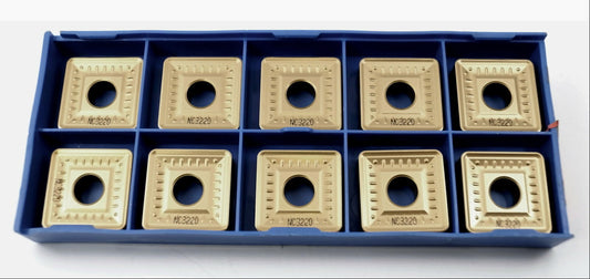 10 Wendeplatten SNMM 250724-GH NC3220 KORLOY Neu mit ausgew. MwSt.