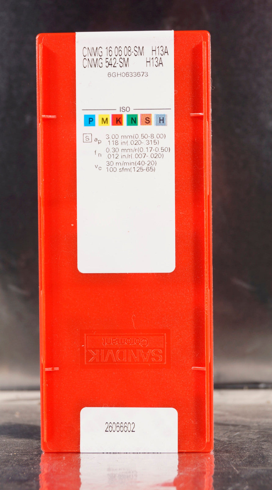 10 Wendeplatten CNMG 160608-SM H13A Sandvik Neu, ovp mit Rechnung CNMG 542-SM