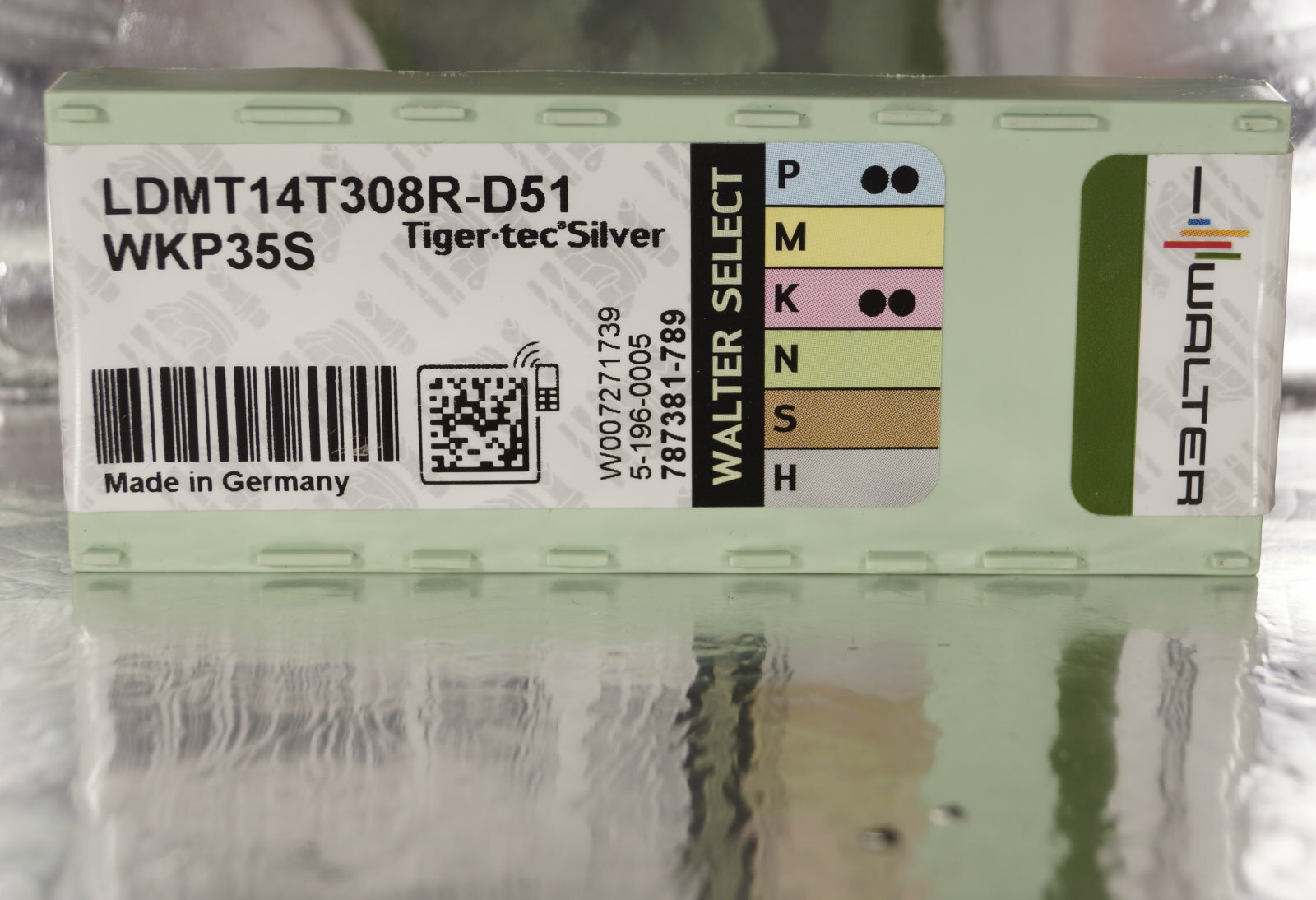 10 Wendeplatten LDMT 14T308R-D51 WKP35S WALTER Neu m. ausgewiesener MwSt.