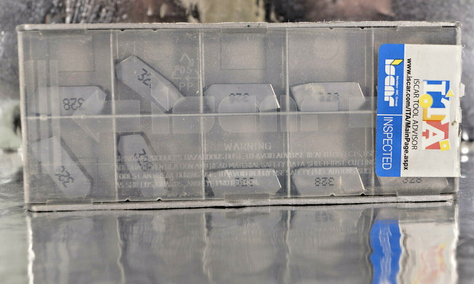 10 Wendeplatten GIMF 508 IC328 ISCAR Stechdrehen mit ausgew. Mehrwertsteuer
