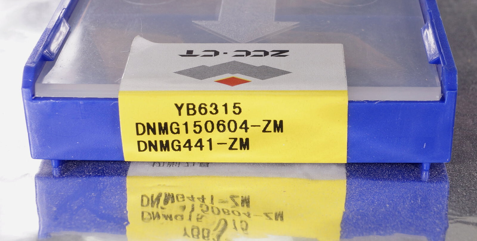 10 Wendeplatten DNMG150604-ZM YB6315 P05 , ZCC-CT, ideal für d. Stahlbearbeitung