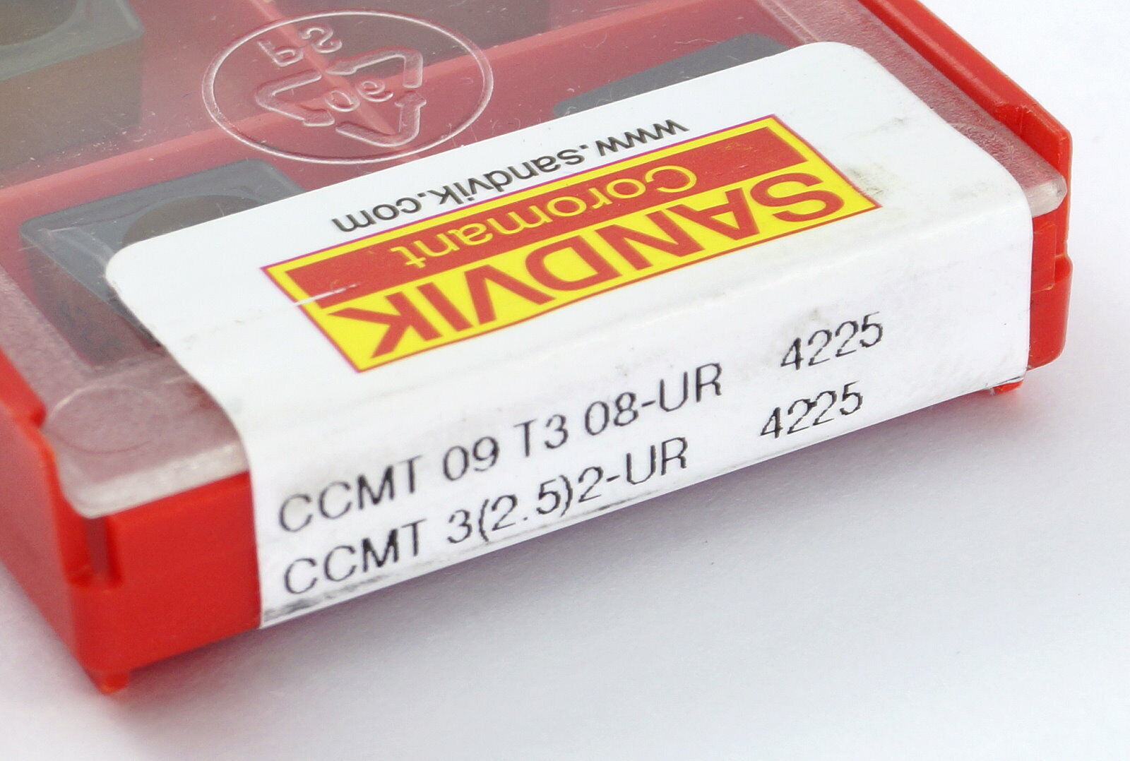 10 Wendeplatten CCMT 09T308-UR 4225  SANDVIK Neu, ovp, CCMT 3(2.5)2-UR 4225