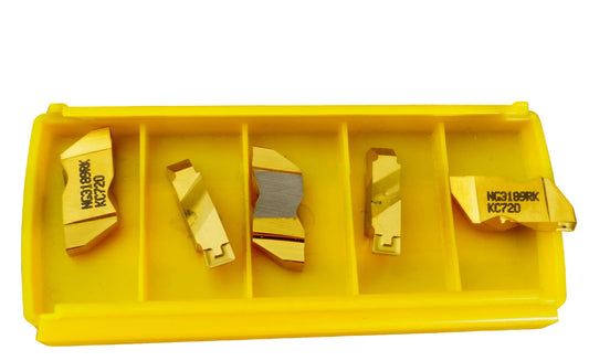 5 Wendeplatten NG3189RK KC720 Kennametal Stechdrehen Neu, originalverpackt