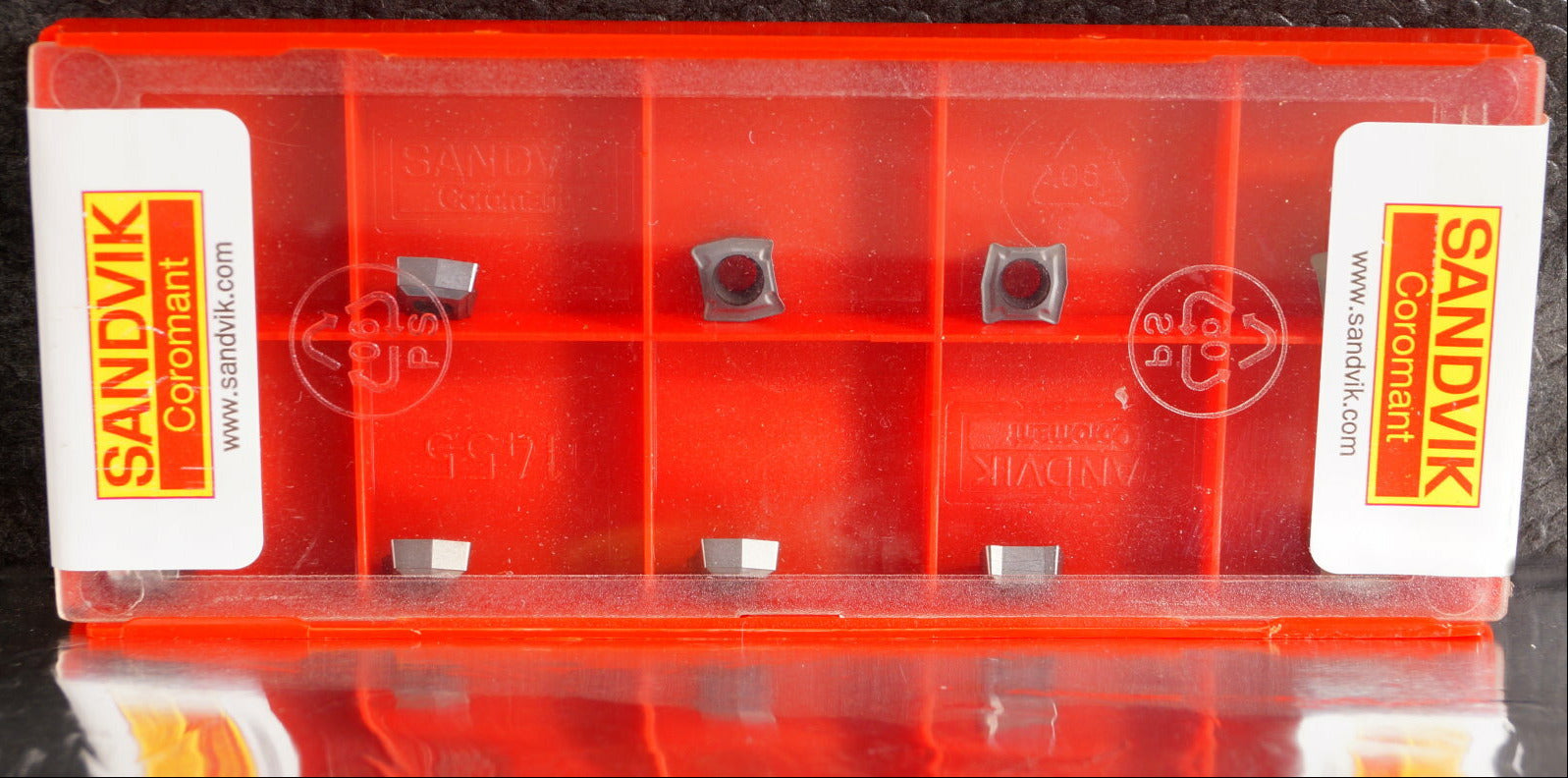 10 Wendeplatten LCMX 02 02 04P-53 1120 von SANDVIK Neu mit ausgewiesener MwSt