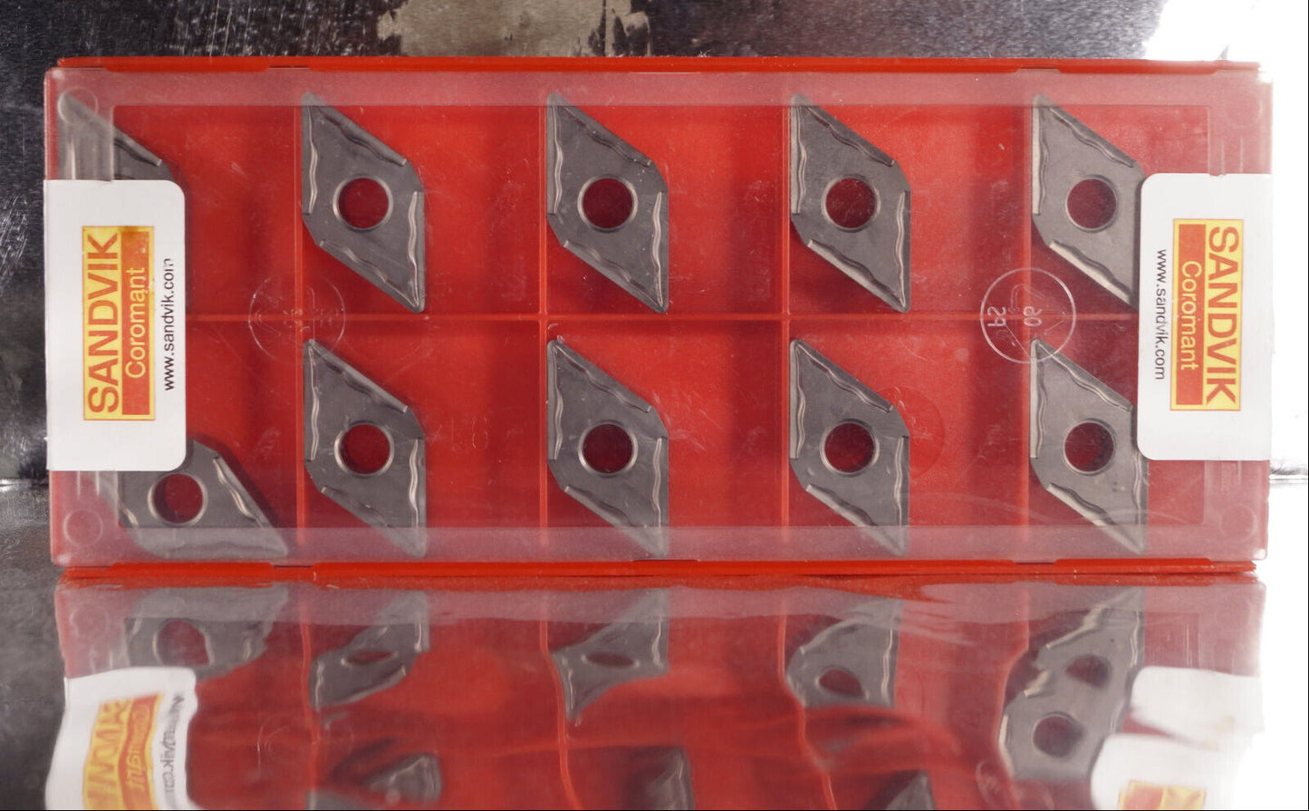 10 Wendeplatten DNMG 15 06 08-MF 5015 SANDVIK Neu, ovp mit Rechnung