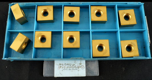 10 Wendeplatten SNC - 55KH04T03 S IN6530 Ingersoll Neu mit Rechnung