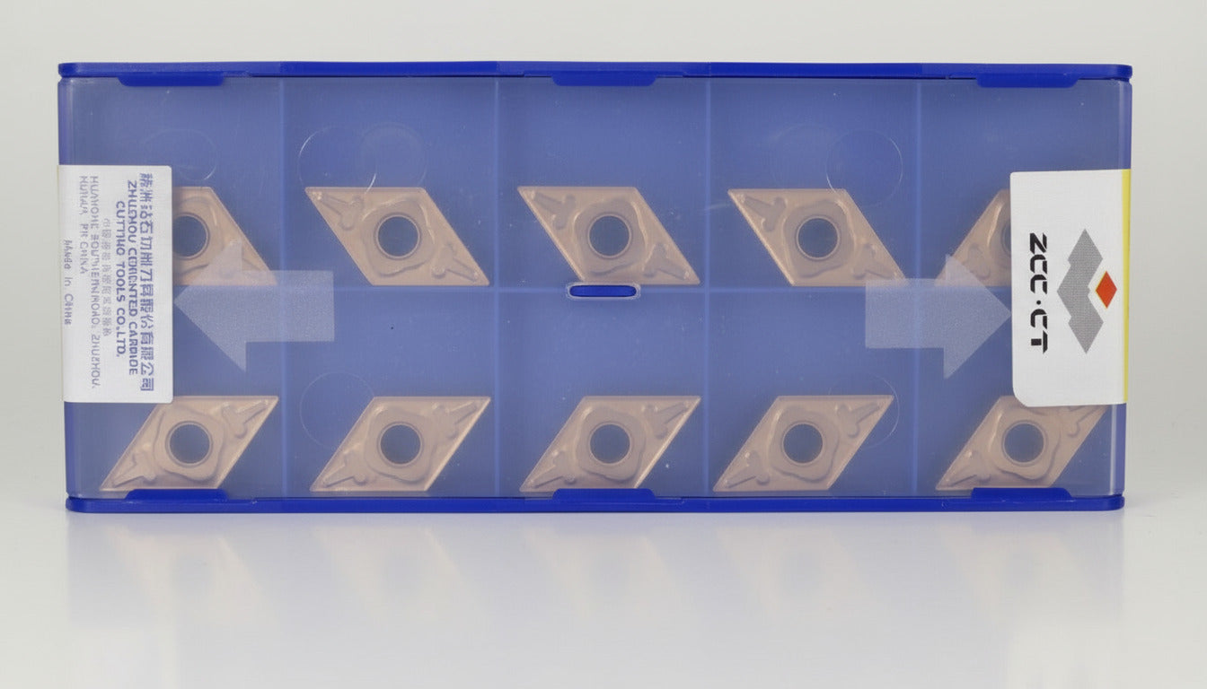 10 Wendeplatten DNMG150604-ZM YB6315 P05 , ZCC-CT, ideal für d. Stahlbearbeitung