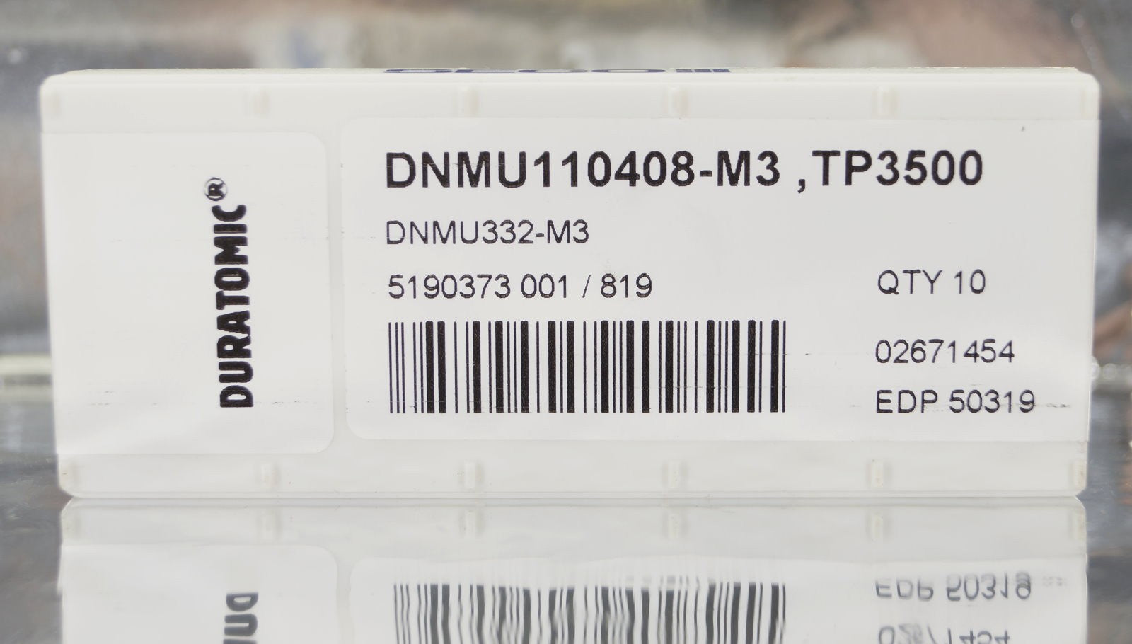 10 Wendeplatten DNMU110408-M3 ,TP3500 SECO, Neu mit Rechnung