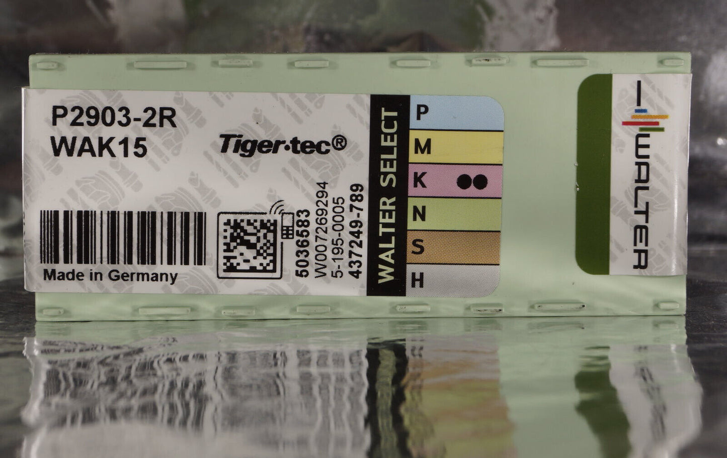 10 Wendeplatten  P2903-2R WAK15  WALTER, Neu, originalverpackt