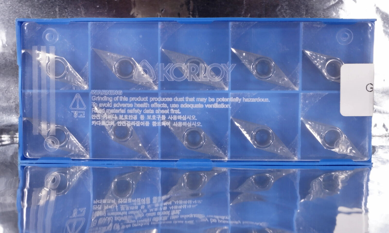 10 Wendeplatten VCGT 160402 ALU für NE-Metalle,  Neu, mit ausgewiesener MwSt