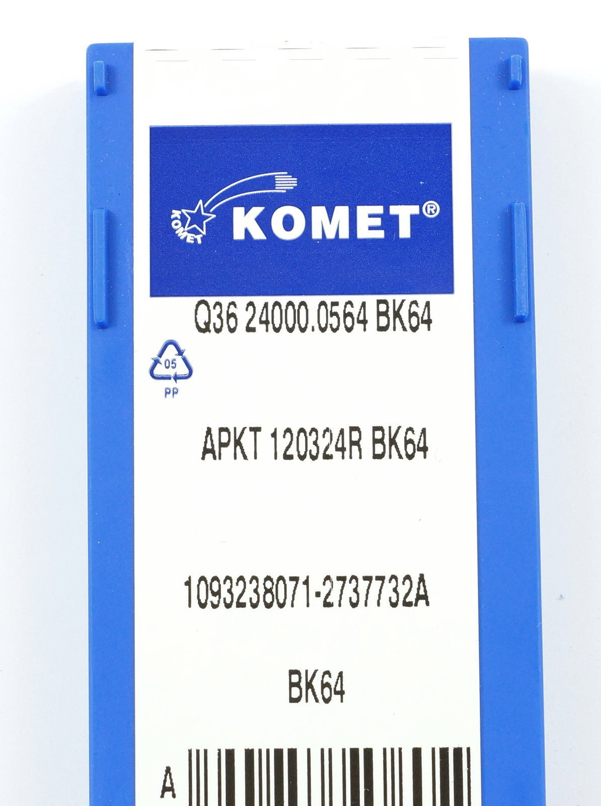 10 Wendeplatten Q36 24000.0564 BK64 , APKT 120324R BK64 KOMET Neu, mit Rechnung
