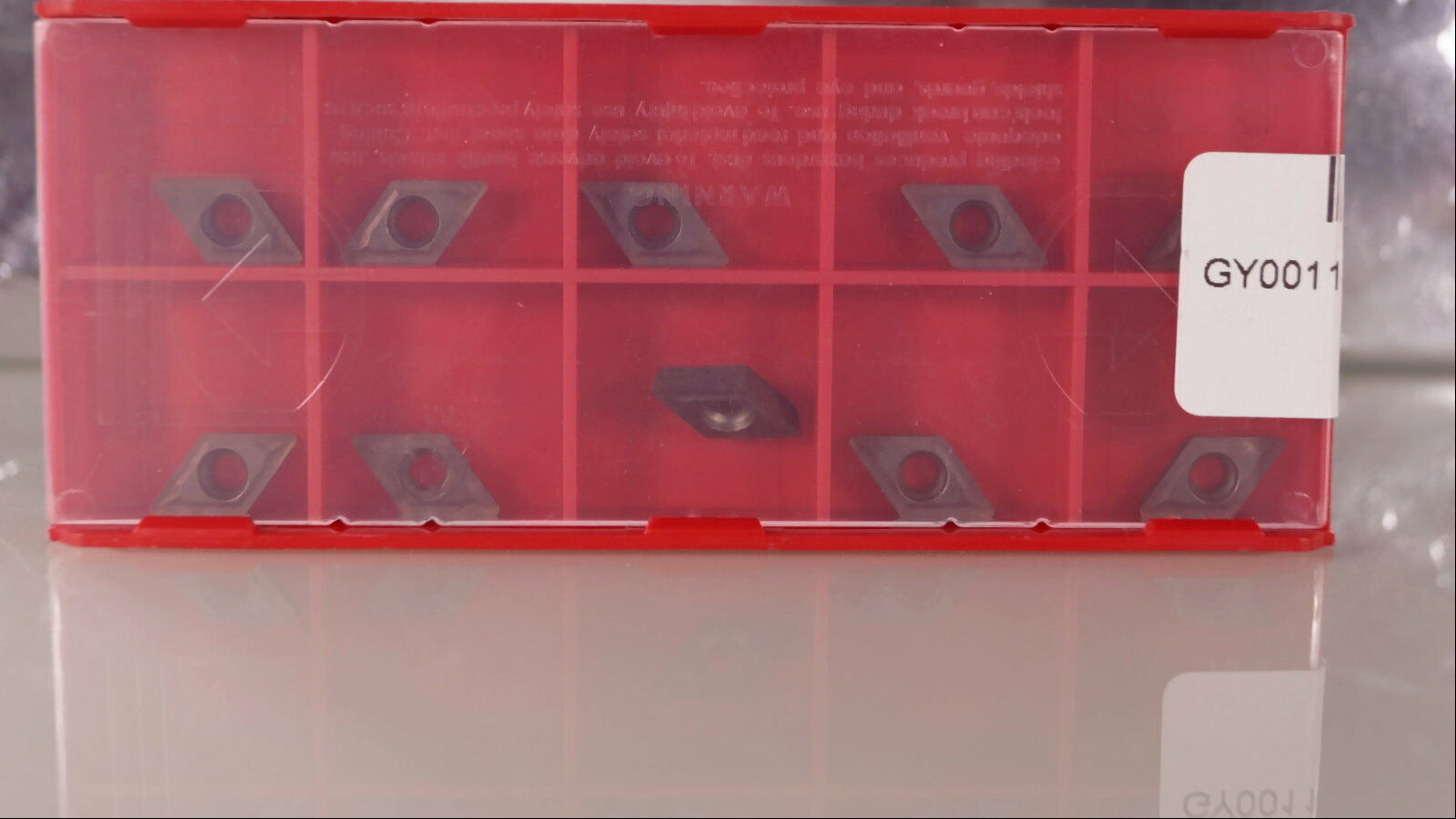 10 Wendeplatten DCMT 070202 TiAlN für Stahl, VA und Guss Neuware m. Rechnung