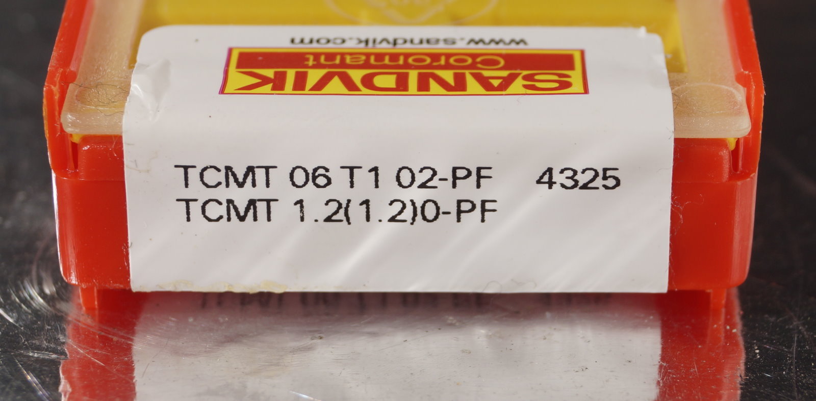 10  Wendeplatten TCMT 06T102-PF 4325 SANDVIK Neu u. Ovp TCMT 1.2(1.2)0-PF