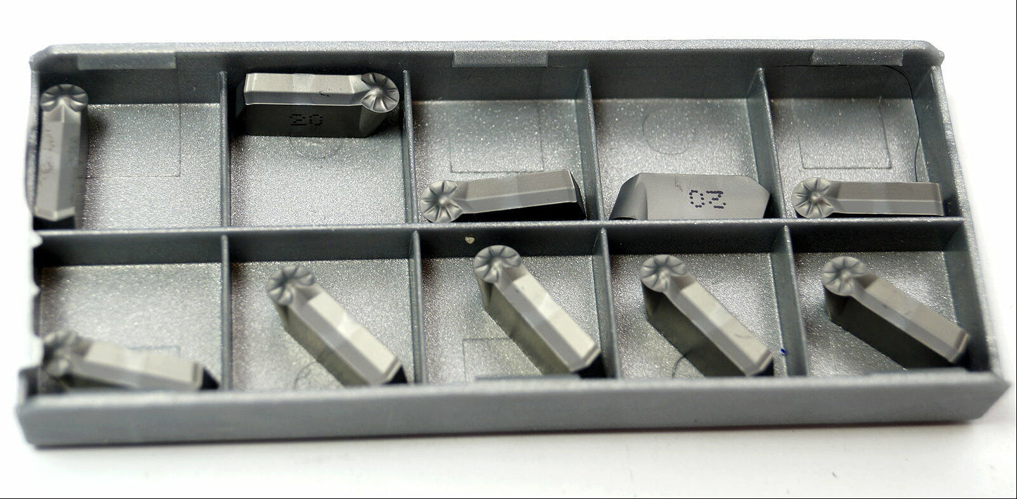 10 Wendeplatten GIMY 525 IC20  ISCAR Stechdrehen, geöffnete Packung m. Rechnung!
