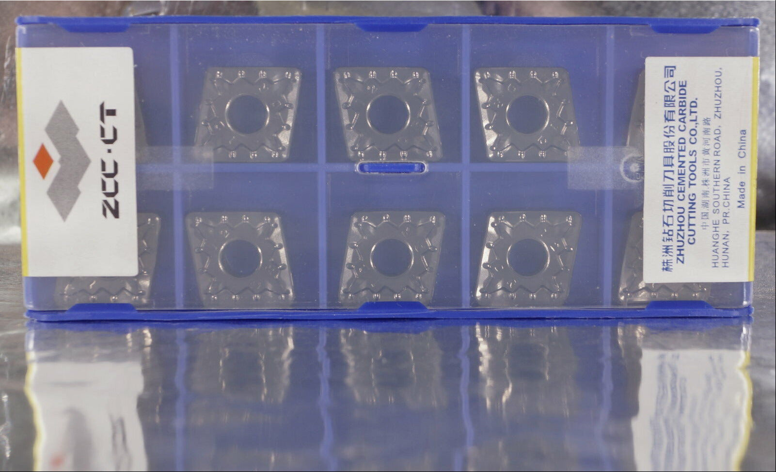 10 Wendeplatten CNMM 120412-DR YB6315 P05-P20 Stahlbearbeitung