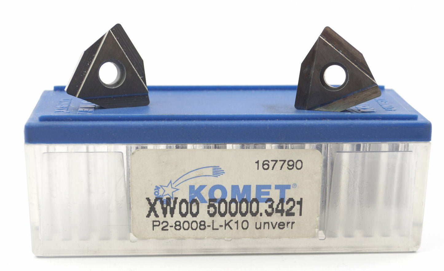 10 Wendeplatten KOMET XW00 50000.3421 K10, WOHX 10... Neu mit ausgewiesener MwSt