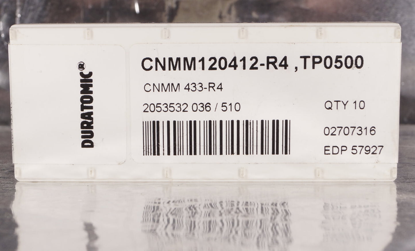 10 Wendeplatten CNMM120412-R4 ,TP0500 SECO Stahl - Bearbeitung Neu, mit Rechnung