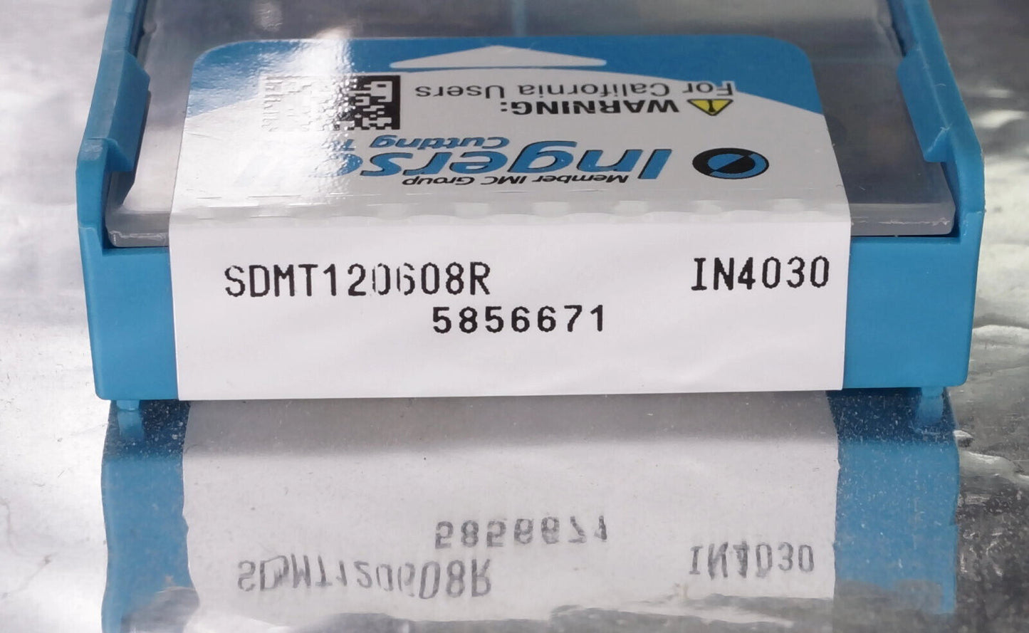 10 Wendeplatten SDMT120608R IN4030 INGERSOLL  Neu,  mit Rechnung