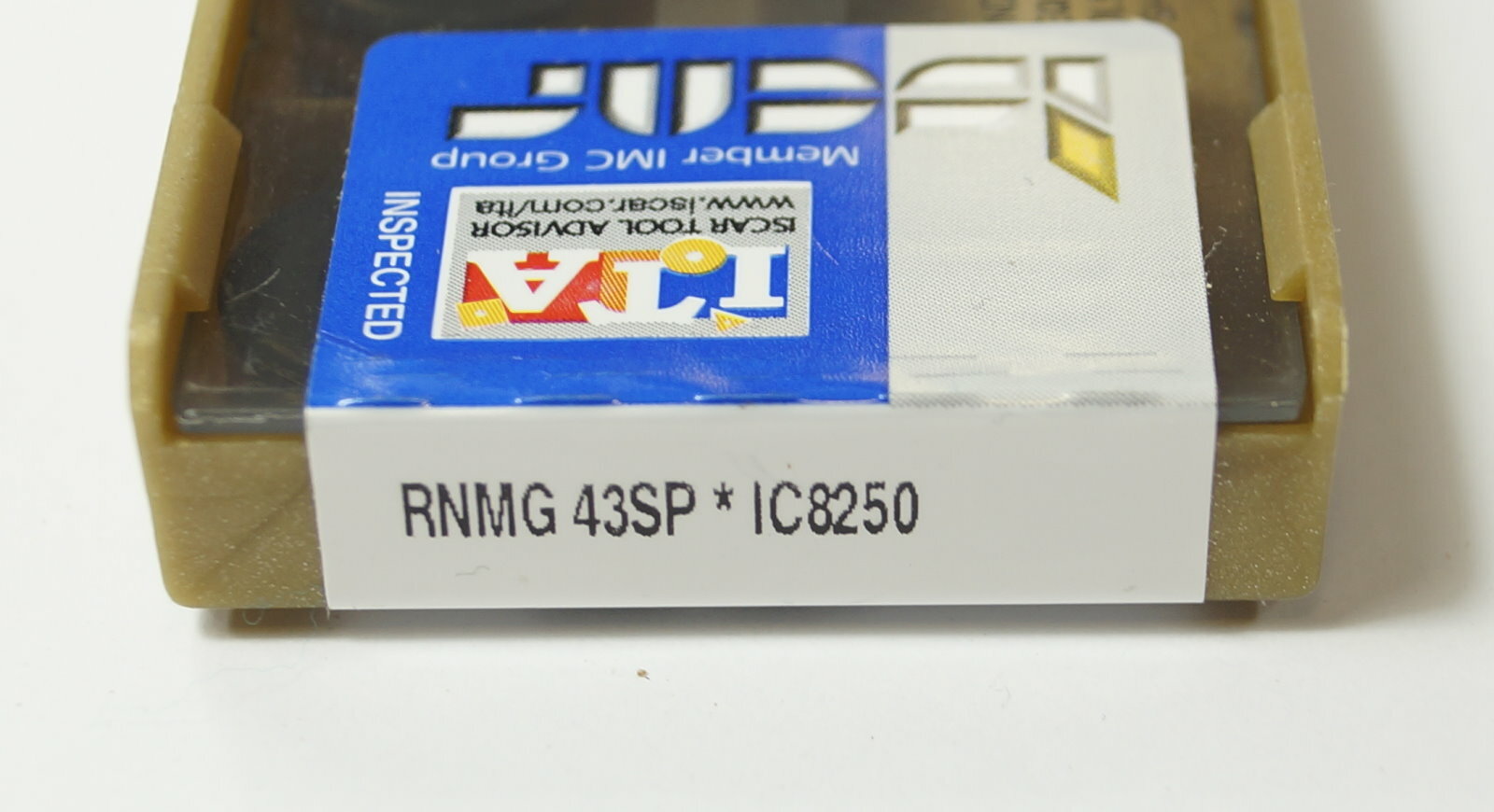 10 Wendeplatten ISCAR RNMG 120400SP IC8250 Neu mit Rechnung