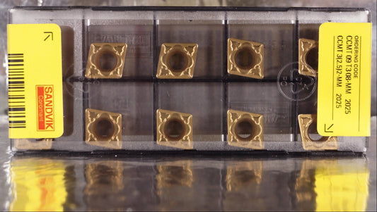 10 Wendeplatten CCMT 09 T3 08-MM 2025 SANDVIK  Neu, ovp mit Rechnung