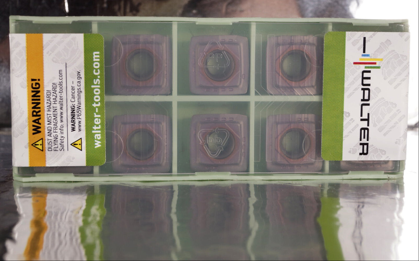 10 Wendeplatten P4841C-7R-A57 WXP40 WALTER, Neu, originalverpackt