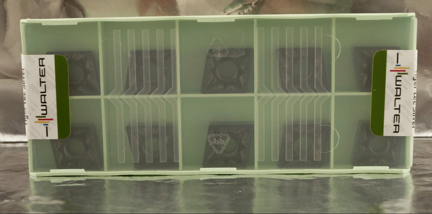 10 Wendeplatten CNMG 160608-NM4 WMP20S WALTER Neu mit Rechnung