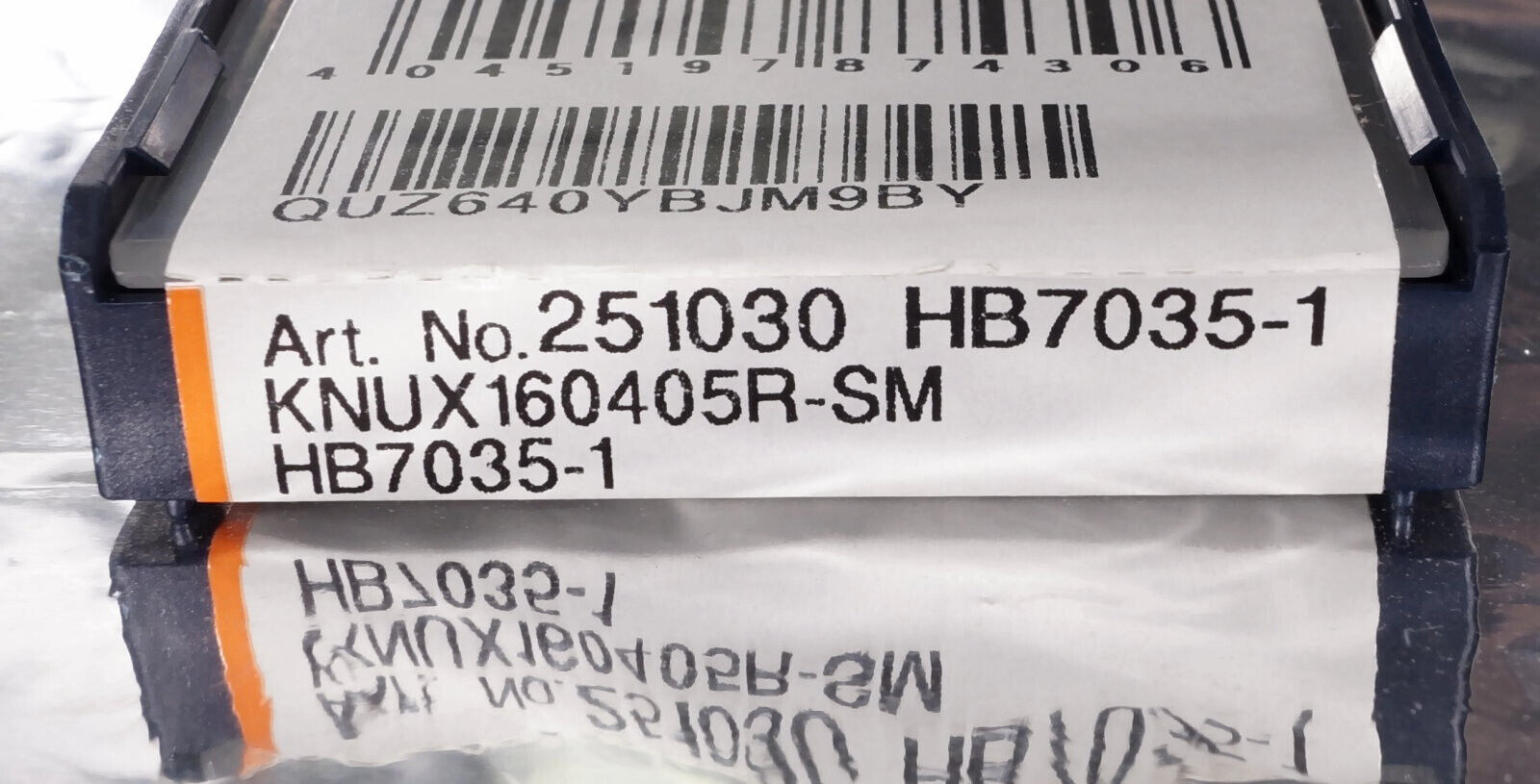 10 Wendeplatten KNUX160405R-SM HB7035-1 Garant Nr 251030 HB7035-1 incl. MwSt !