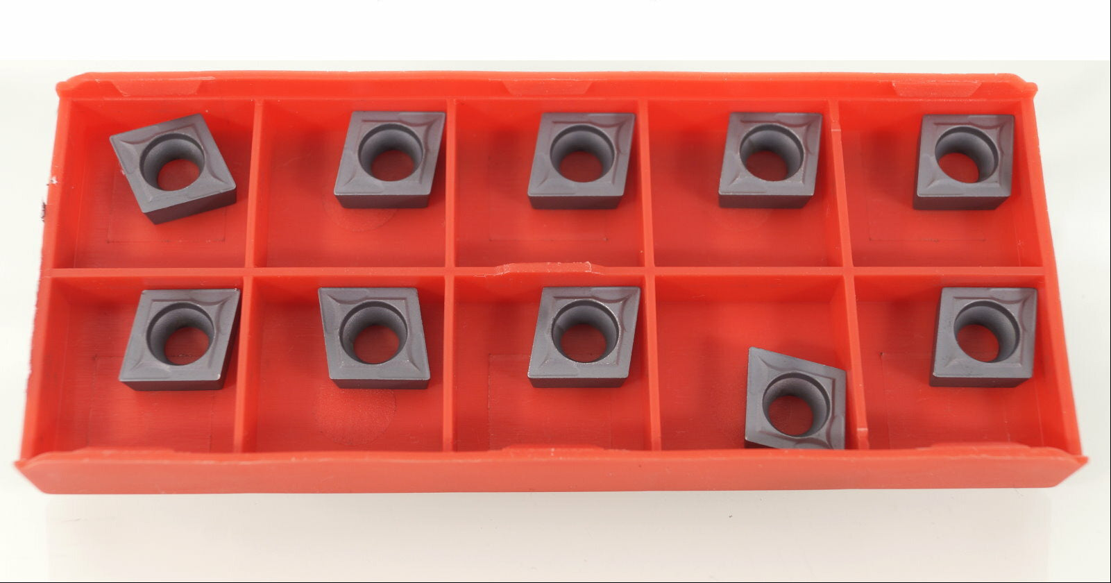 10 Wendeplatten CCMT 09T304 UNI f. Stahl, VA und Guss,  Neuware m. Rechnung