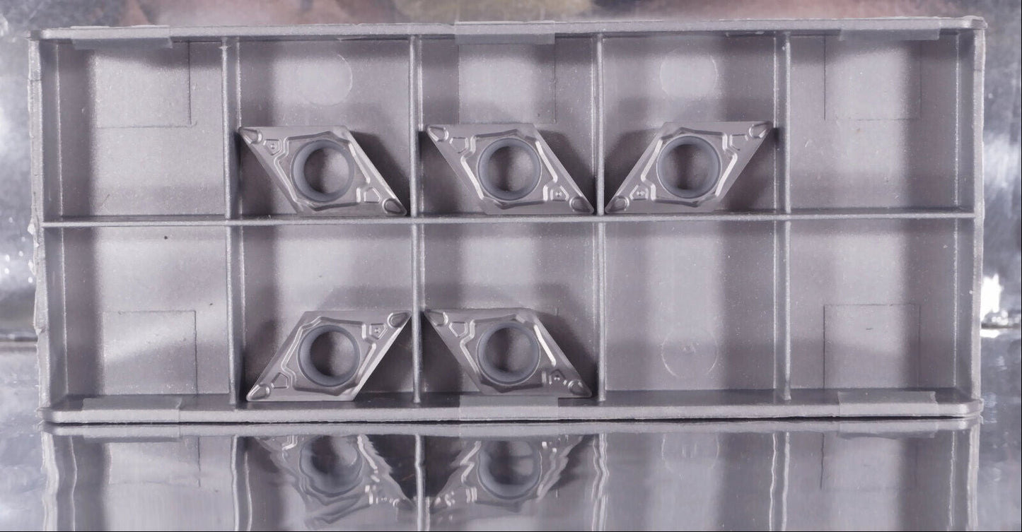 Wendeplatten DCMT 11T304 SW05 – 5 Stück zum Drehen