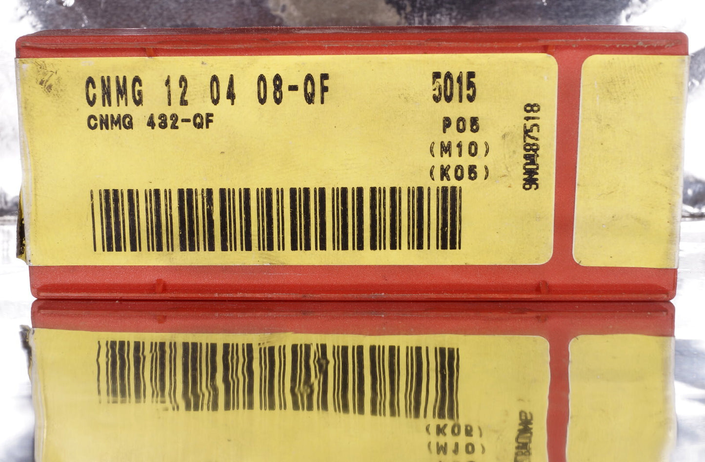 SANDVIK Wendeplatten CNMG 120408-QF 5015 – 3 Stück zum Drehen von Stahl