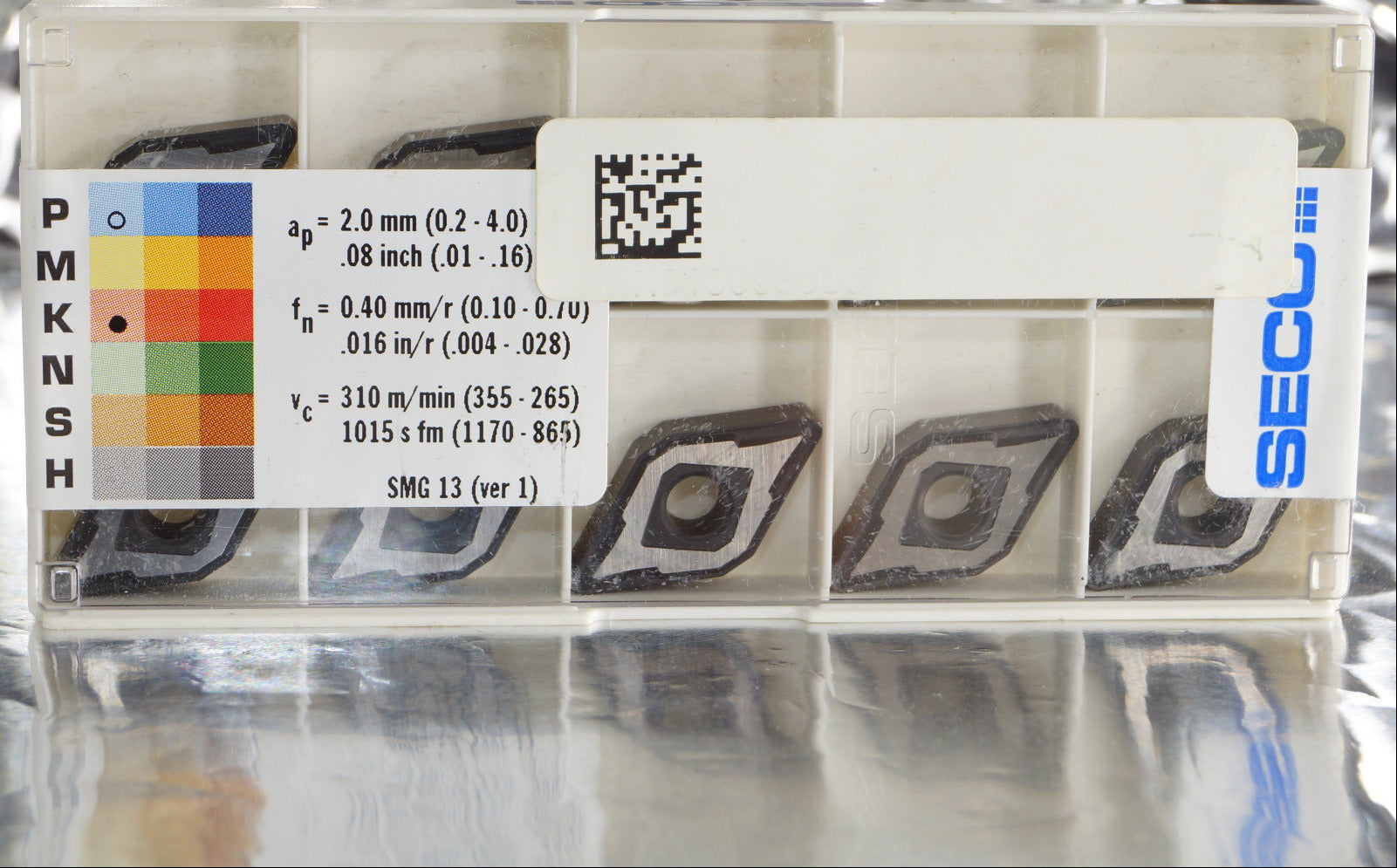10 Wendeplatten DNMG 150612-MF2 TK2001  DURATOMIC  SECO Guss - Bearbeitung