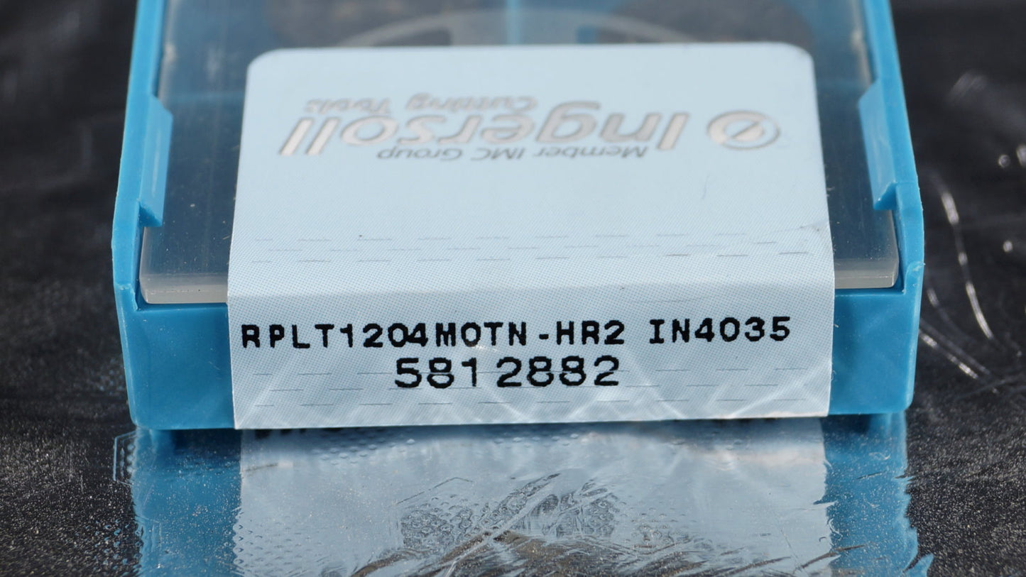 10 Wendeplatten RPLT 1204M0TN-HR2 IN4035 INGERSOLL Neu, ovp mit Rechnung