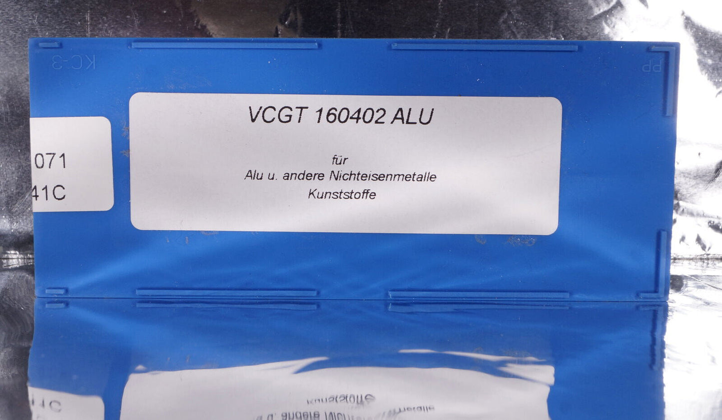 10 Wendeplatten VCGT 160402 ALU für NE-Metalle,  Neu, mit ausgewiesener MwSt