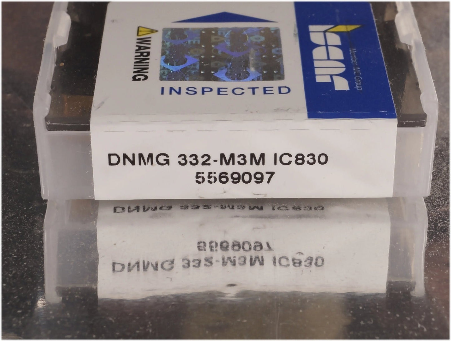 10 Wendeplatten DNMG 110408-M3M IC830 ISCAR  für VA - Werkstoffe Neu