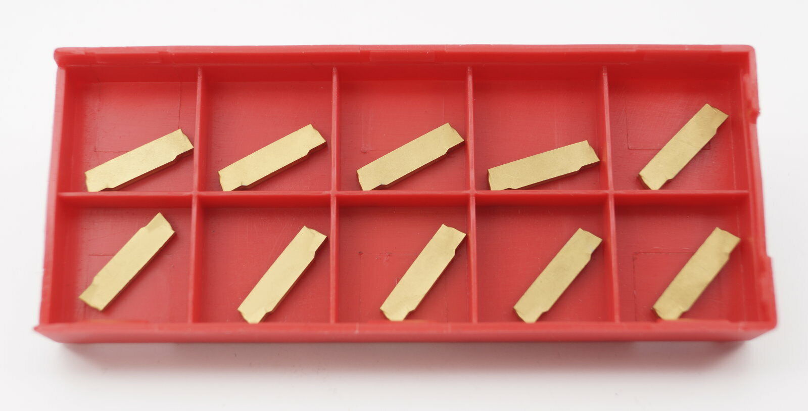 10 Stechplatten MGMN200-G TiN, 2mm Stechbreite,  Neuware mit ausgew. MwSt.